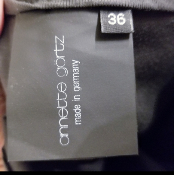 Luxury designer Annette Goetz high waisted pants - Picture 7 of 10